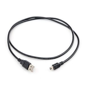 Standard USB 2.0 Mini Cable (A-male to mini-male) 1m