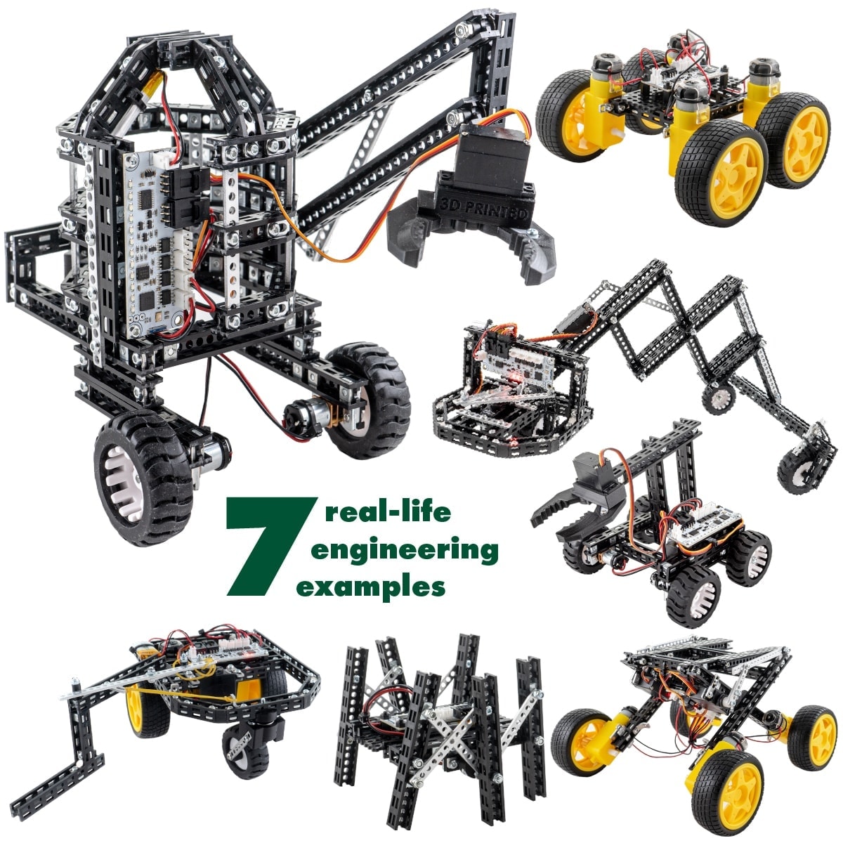 Robotics Kit - 7 Real-Life Engineering Examples