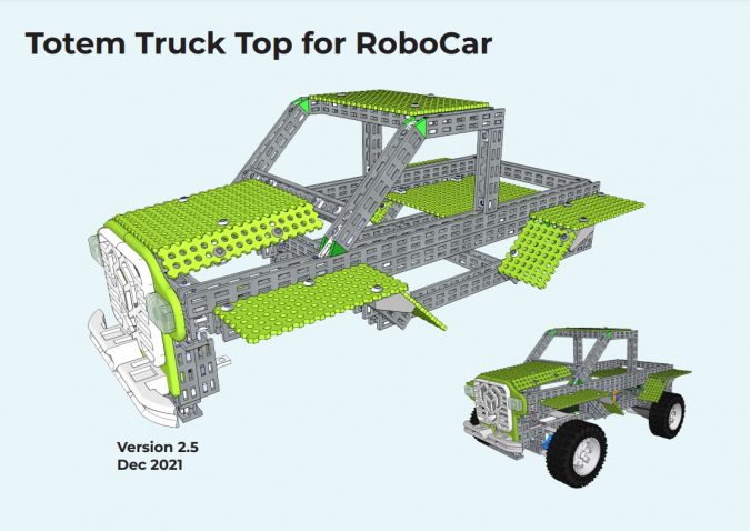 Truck Top for RoboCar Building Instructions